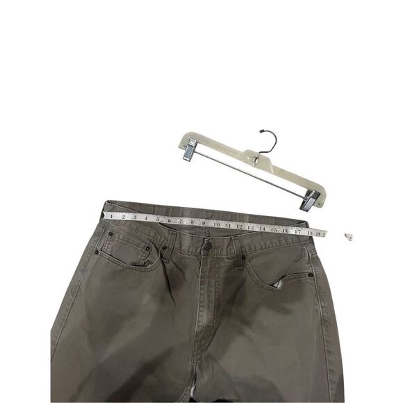 Levi 559 Relaxed Straight Fit Sz 36/31 Tan/Beige - Picture 6 of 7